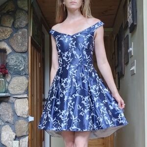 Formal Floral Cocktail Dress